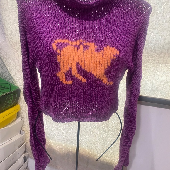 Parasuco Vintage Embroidered Sweater Blouse Sz S - Picture 6 of 11